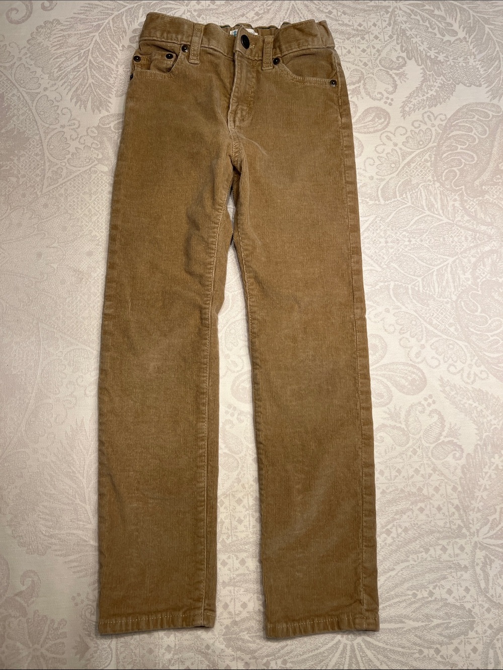 Boys Crewcuts Tan Corduroy Pants Size 7
